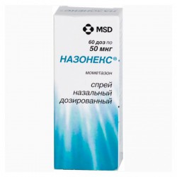 Назонекс, спрей наз. дозир. 50 мкг/доза 120 доз 18 г №1